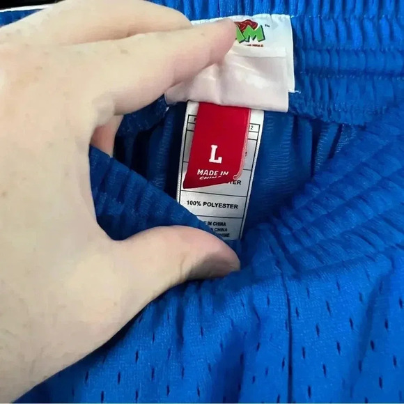 Tune Squad Space Jam 25th Anniversary Mitchell & Ness Basketball Short - Picture 4 of 6